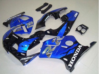 Shop 1988-1989 Honda CBR250RR MC19 Motorcycle Fairings - Blue Glossy Black Canada