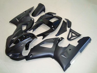 Shop 1998-1999 Yamaha YZF R1 Motorcycle Fairings - Matte Black Glossy Black Canada