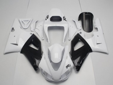 Shop 1998-1999 Yamaha YZF R1 Motorcycle Fairings - Pearl White Black Canada
