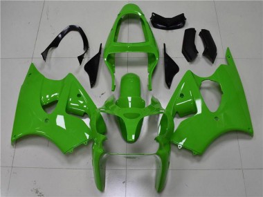 Shop 2000-2002 Kawasaki ZX6R Motorcycle Fairings - Green Black Canada