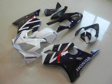 Shop 2001-2003 Honda CBR600 F4i Motorcycle Fairings - White Glossy Black F Sport Canada