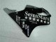 2001-2003 Honda CBR600 F4i Motorcycle Fairings - Glossy Black Silver SevenStars Canada
