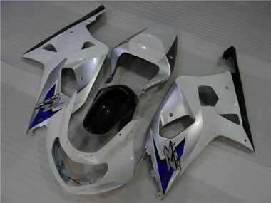 Shop 2001-2003 Suzuki GSXR 600/750 Motorcycle Fairings - White Silver Blue Black Canada