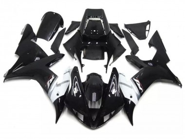 Shop 2002-2003 Yamaha YZF R1 Motorcycle Fairings - Glossy Black White Silver Canada