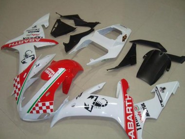 Shop 2002-2003 Yamaha YZF R1 Motorcycle Fairings - White Red Green Abarth Motul Michelin Canada