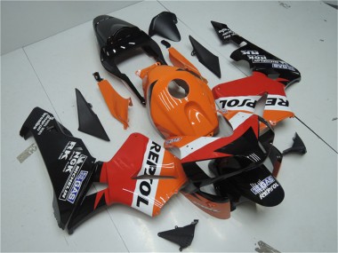 Shop 2003-2004 Honda CBR600RR Motorcycle Fairing Kits - Orange White Red Glossy Black Repsol Canada
