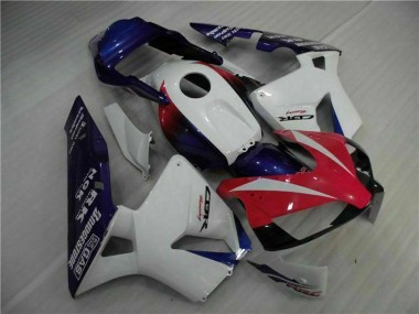 Shop 2003-2004 Honda CBR600RR Motorcycle Fairing - White Red Blue Canada