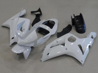 Shop 2003-2004 Kawasaki ZX6R Motorcycle Fairings - White Canada