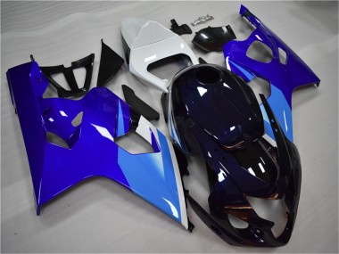 Shop 2004-2005 Suzuki GSXR 600/750 Motorcycle Fairing - White Blue Black Canada