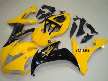 Shop 2004-2006 Yamaha YZF R1 Motorcycle Fairings - Yellow Glossy Black Canada