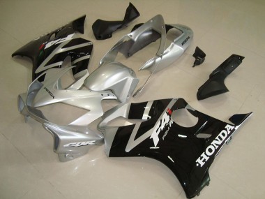 Shop 2004-2007 Honda CBR600 F4i Motorcycle Fairing - Silver Glossy Black Canada