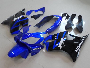 Shop 2004-2007 Honda CBR600 F4i Motorcycle Fairing - Blue Glossy Black Canada