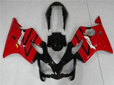 Shop 2004-2007 Honda CBR600 F4i Bike Fairings - Red Glossy Black Canada