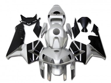 Shop 2005-2006 Honda CBR600RR Motorcycle Fairing - Silver Black Canada