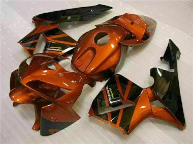 Shop 2005-2006 Honda CBR600RR Motorcycle Fairing Kits - Orange Black Canada