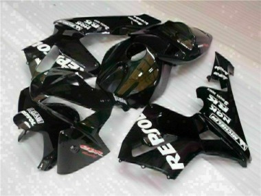 Shop 2005-2006 Honda CBR600RR Motorcycle Fairings - Black Repsol Canada