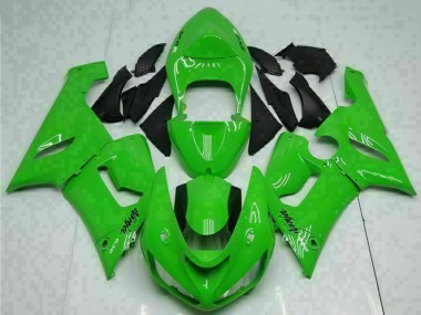 Shop 2005-2006 Kawasaki ZX6R Motorcycle Fairing - Green Canada