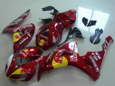 Shop 2006-2007 Honda CBR1000RR Motorcycle Fairings - Red Yellow White Red Bull Canada
