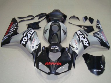 Shop 2006-2007 Honda CBR1000RR Motorcycle Fairing - Silver Matte Black Repsol Canada