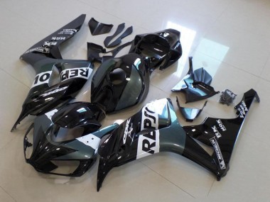 Shop 2006-2007 Honda CBR1000RR Motorcycle Fairing - Grey White Glossy Black Repsol Canada