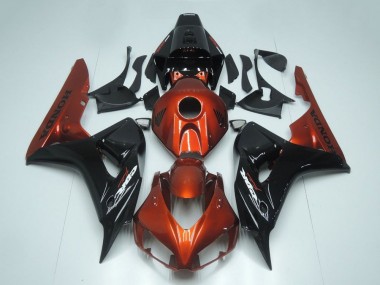 Shop 2006-2007 Honda CBR1000RR Motorcycle Fairing - Red Glossy Black Canada