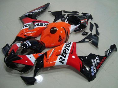 Shop 2006-2007 Honda CBR1000RR Motorcycle Fairing Kits - Orange White Red Glossy Black Repsol Canada