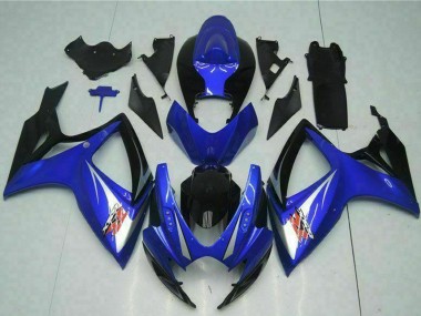 Shop 2006-2007 Suzuki GSXR 600/750 Motorcycle Fairings - Blue White Glossy Black Red Canada