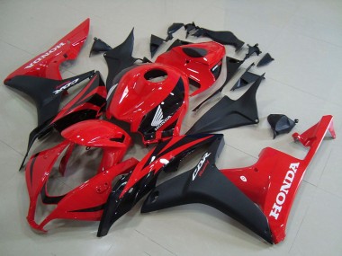 Shop 2007-2008 Honda CBR600RR Motorcycle Fairings - Red Matte Black OEM Style Canada