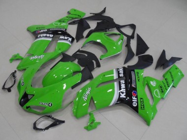 Shop 2007-2008 Kawasaki ZX6R Motorcycle Fairings - Green Arrow Canada