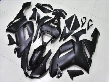 Shop 2007-2008 Kawasaki ZX6R Motorcycle Fairings - Matte Black Canada