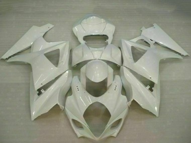 Shop 2007-2008 Suzuki GSXR 1000 Motorcycle Fairings - White Canada