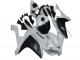 2007-2008 Yamaha YZF R1 Motorcycle Fairing - White Matte Black Canada