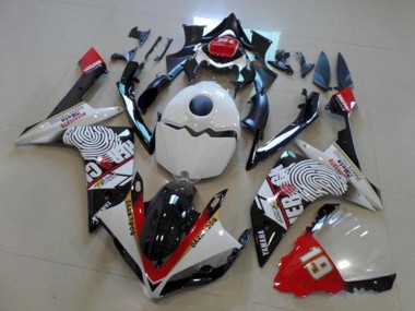 Shop 2007-2008 Yamaha YZF R1 Motorcycle Fairings - White Red Black Yellow Dark Dog Canada
