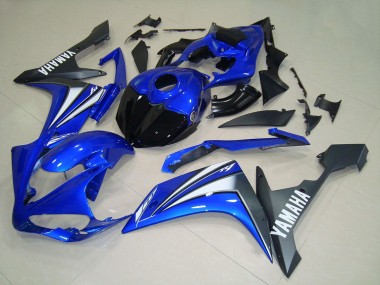 Shop 2007-2008 Yamaha YZF R1 Motorcycle Fairings - Blue White Black Canada