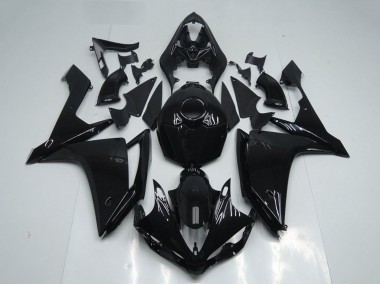 Shop 2007-2008 Yamaha YZF R1 Motorcycle Fairings - Glossy Black Canada