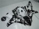 2008-2011 Honda CBR1000RR Abs Fairings - White Glossy Black Canada