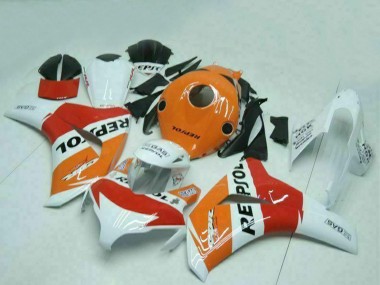 Shop 2008-2011 Honda CBR1000RR Motorcycle Fairings - Orange White Red Black Repsol Canada