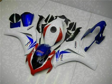 Shop 2008-2011 Honda CBR1000RR Bike Fairings - White Red Blue HRC Canada