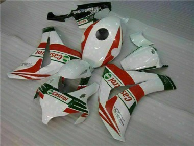Shop 2008-2011 Honda CBR1000RR Motorcycle Fairings - White Red Green Castrol Canada
