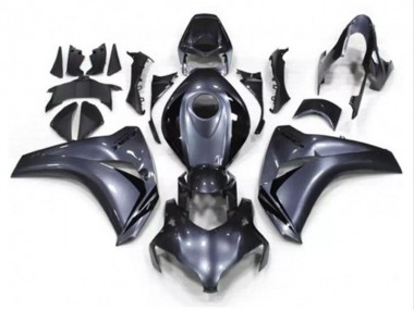 Shop 2008-2011 Honda CBR1000RR Motorcycle Fairing Kits - Grey Glossy Black Canada