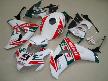 Shop 2008-2011 Honda CBR1000RR Motorcycle Fairings - White Red Dark Green Castrol No 9 Canada
