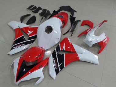 Shop 2008-2011 Honda CBR1000RR Motorcycle Fairings Kits - White Red Glossy Black Canada