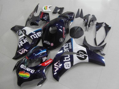 Shop 2008-2011 Honda CBR1000RR Motorcycle Fairings - Dark Blue White Red Tuenli HP Canada