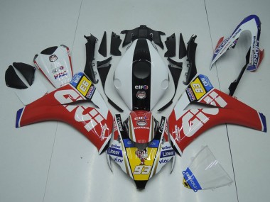Shop 2008-2011 Honda CBR1000RR Motorcycle Fairings - White Red Yellow Black Givi 93 Canada