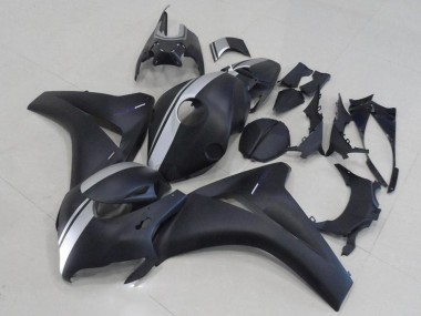 Shop 2008-2011 Honda CBR1000RR Motorcycle Fairings - Matte Black Silver Canada