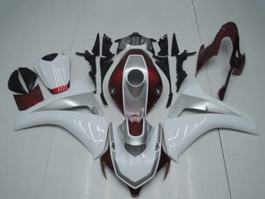 Shop 2008-2011 Honda CBR1000RR Motorcycle Fairings - White Silver Maroon Red Canada