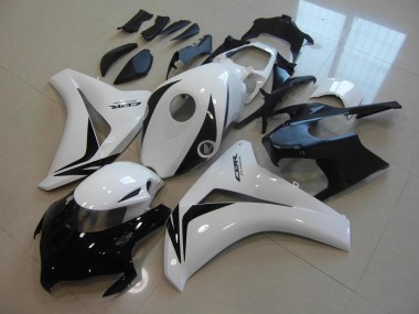 Shop 2008-2011 Honda CBR1000RR Motorcycle Fairing Kits - White Glossy Black Canada