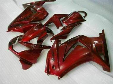 Shop 2008-2012 Kawasaki EX250 Motorcycle Fairings - Maroon Red Canada