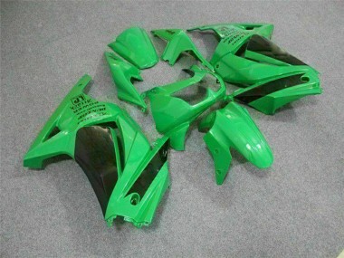 Shop 2008-2012 Kawasaki EX250 Motorcycle Fairings - Green Black Canada