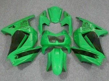 Shop 2008-2012 Kawasaki EX250 Motorcycle Fairings - Green Black Canada